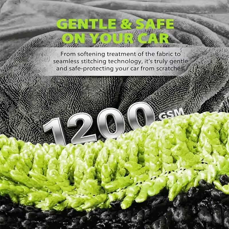 RS Shadow Dry™ Premium Streak Free Drying Towel 🖤✨